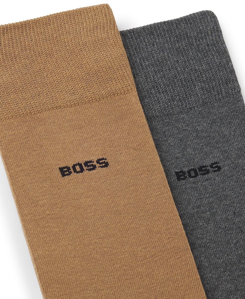 Men's Crew Solid Socks, 2-Pack