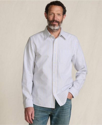 Мужская рубашка Lands' End Oxford Easy Fit Long Sleeve