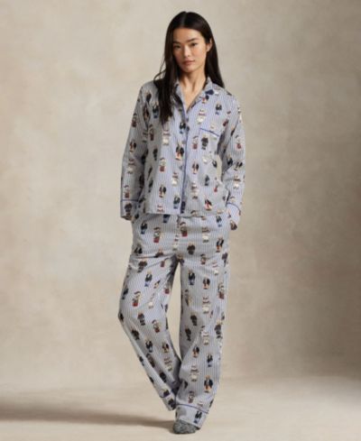 Пижамный комплект Polo Ralph Lauren Women's Iconic Bear Madison