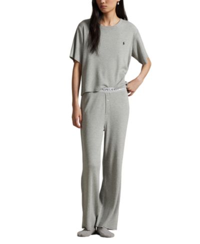 Женский пижамный комплект Polo Ralph Lauren 2-Piece Short Sleeves Top and Pants