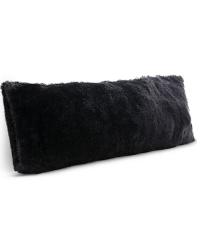 Cheer Collection Faux Fur Body Pillow, 20" x 54"