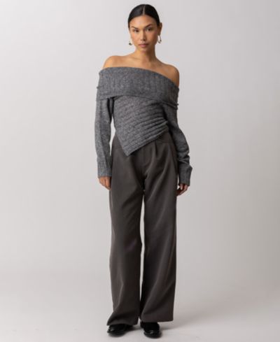 Line & Dot Women's Betty Long Sleeve Sweater