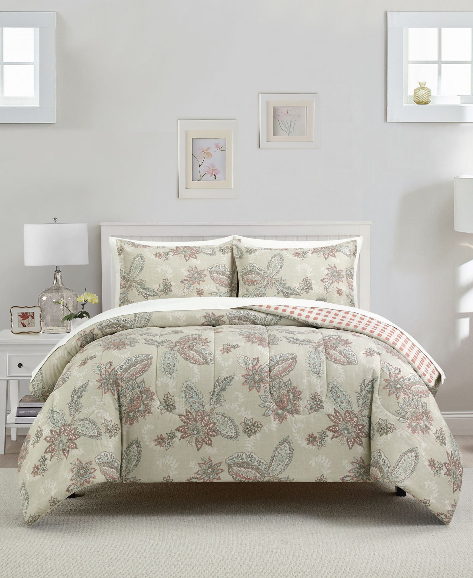 Macy's Juniper Reversible 3-Pc. Comforter Sets