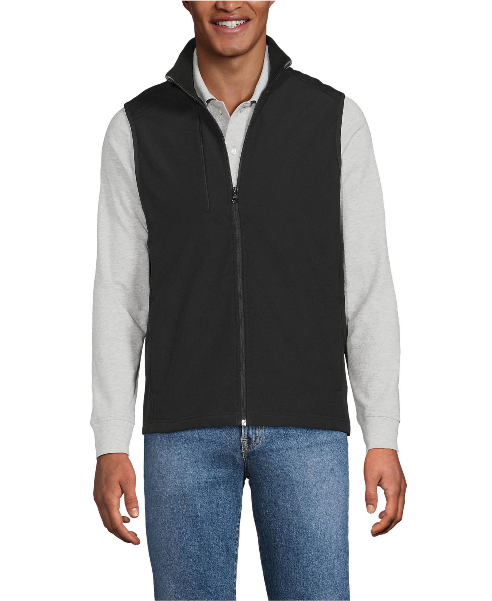 Lands' End Men's Soft Shell Vest