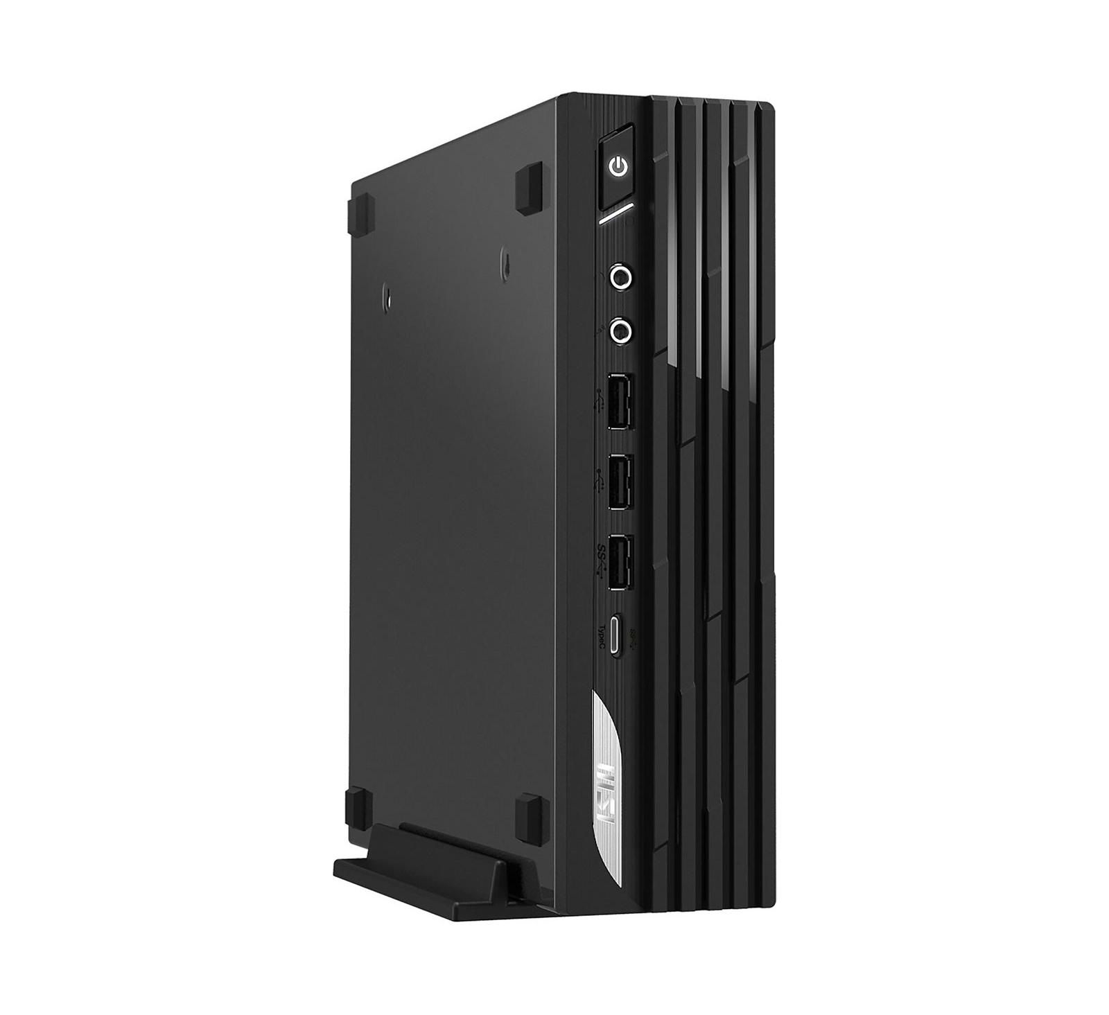 MSI PRO DP21 14M-1001US настольный компьютер, Intel Core i5-14400 2.5GHz, 16GB RAM, 1TB SSD, Windows 11 Home, Black