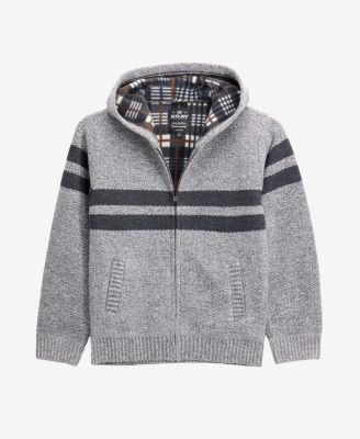Детский джемпер XRAY Fleece Lined Full Zip Hooded Chenille Knit