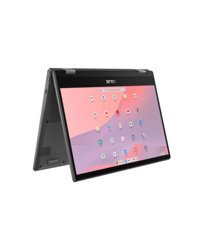 ASUS Chromebook CM14 Flip 14" Full HD 2-In-1 сенсорный ноутбук, MediaTek Kompanio 520 2.0GHz, 8GB RAM, 64GB eMMC, Chrome OS, Gravity Gray