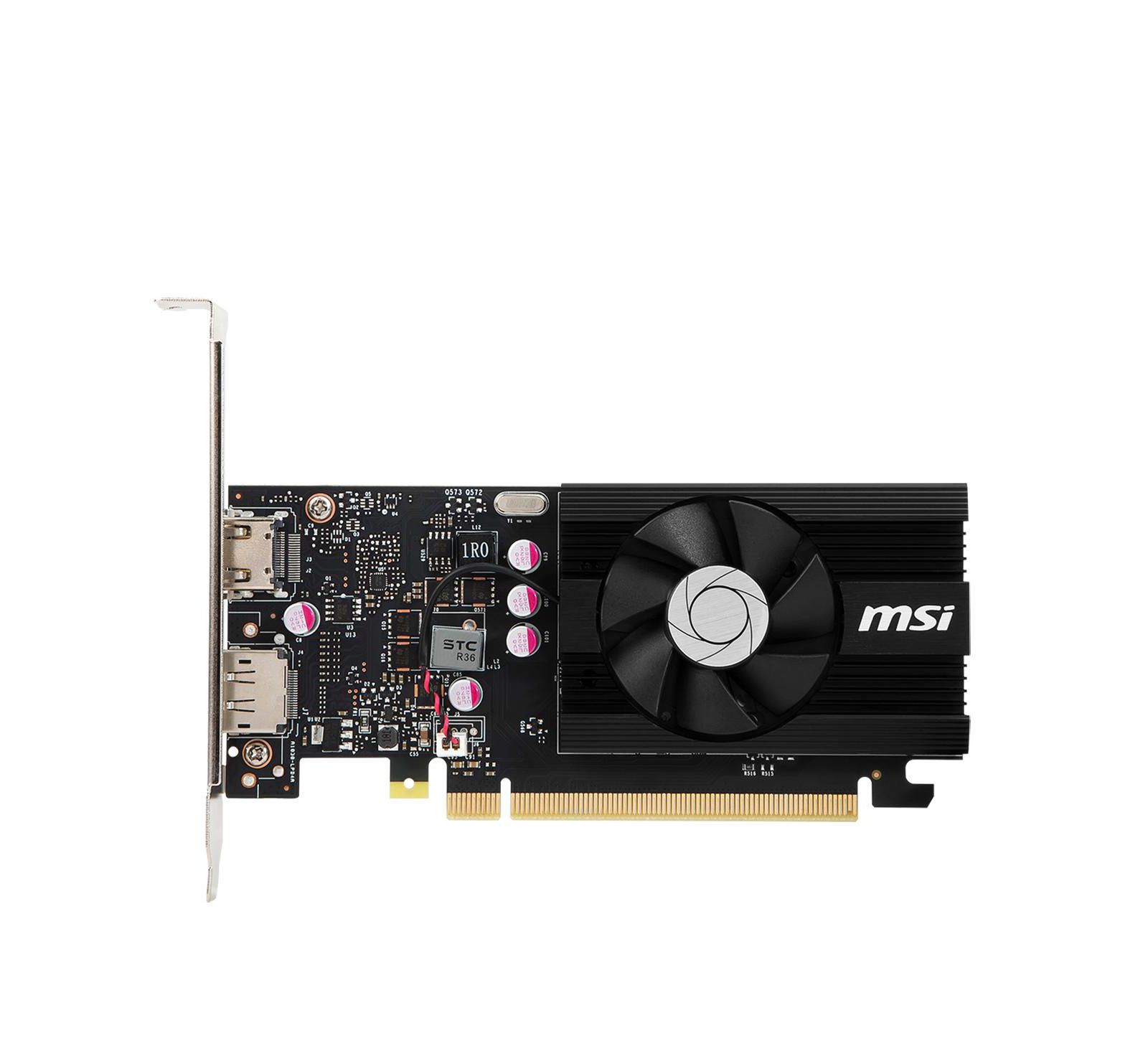 Видеокарта MSI NVIDIA GeForce GT 1030 4GB DDR4 Low-Profile OC