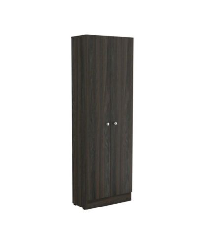 Tuhome Multistorage Pantry Espresso / Black MDF