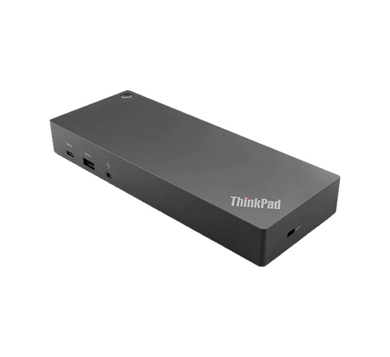 Lenovo ThinkPad Hybrid USB-C Dual 4K Display Docking Station, Compatible with ThinkPad and USB-C Laptops