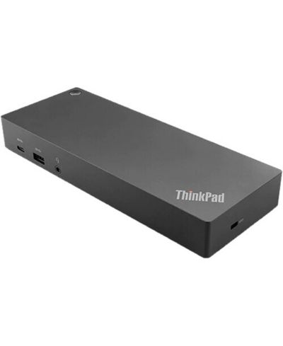 Док-станция Lenovo ThinkPad Hybrid USB Type-C с адаптером USB Type-A, черный