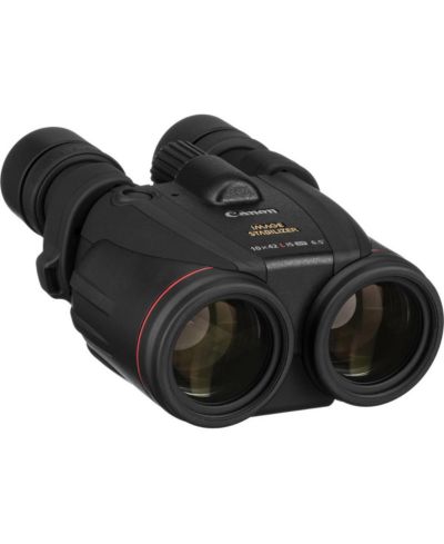 Canon Бинокль 10x42 L IS WP с системой стабилизации изображения, водонепроницаемый, призмы Porro, угол обзора 6.5 Degree
