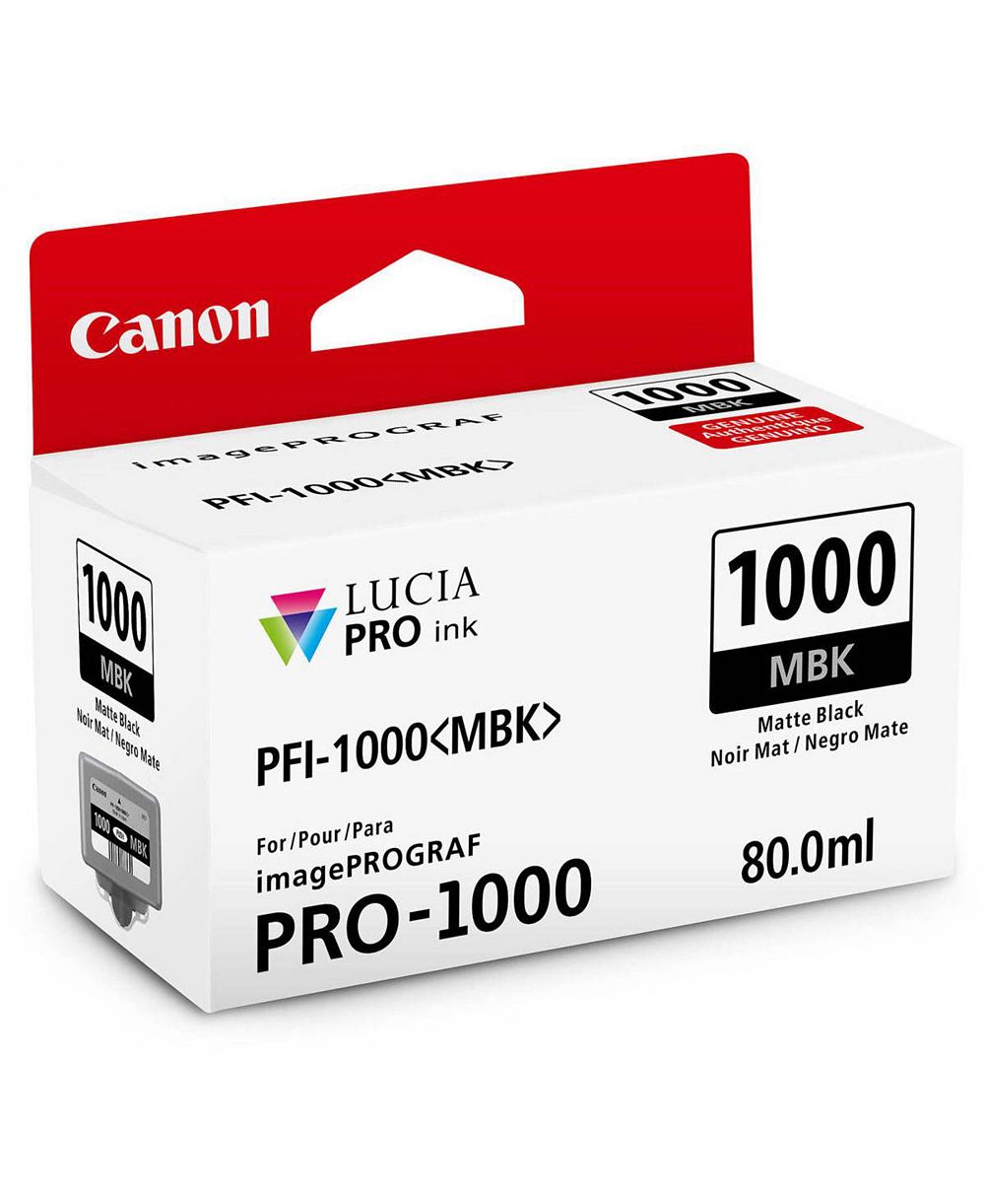 Canon PFI-1000 MBK Matte Black LUCIA PRO чернила для принтера imagePROGRAF PRO-1000