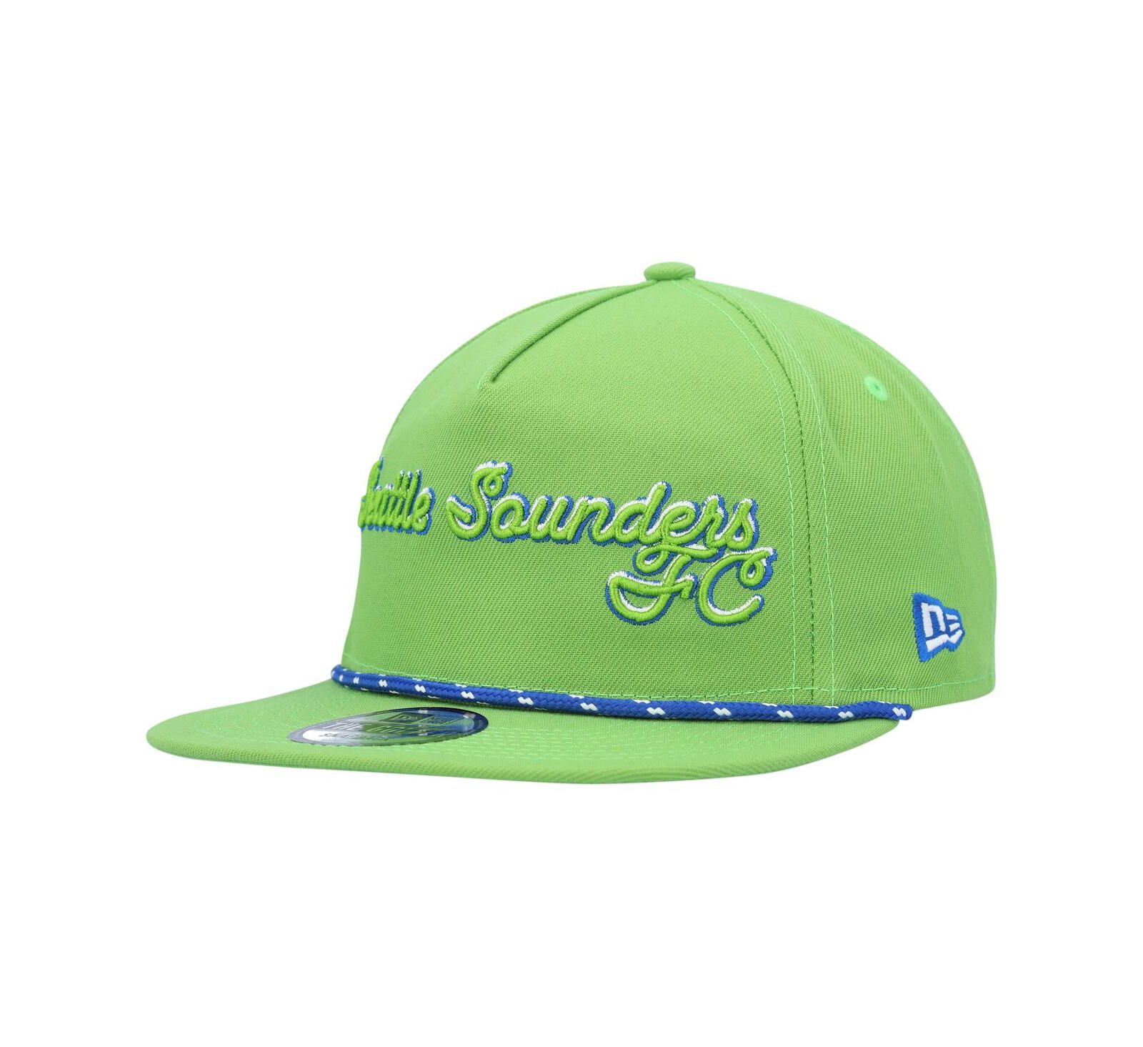 Мужская бейсболка New Era Seattle Sounders FC Rave Green