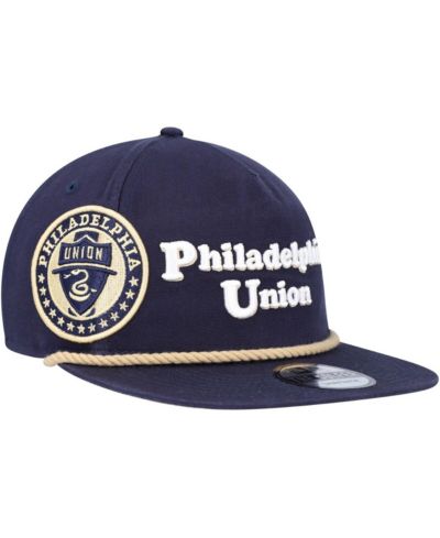 New Era Мужская кепка snapback, темно-синий цвет, Philadelphia Union Heritage The Golfer