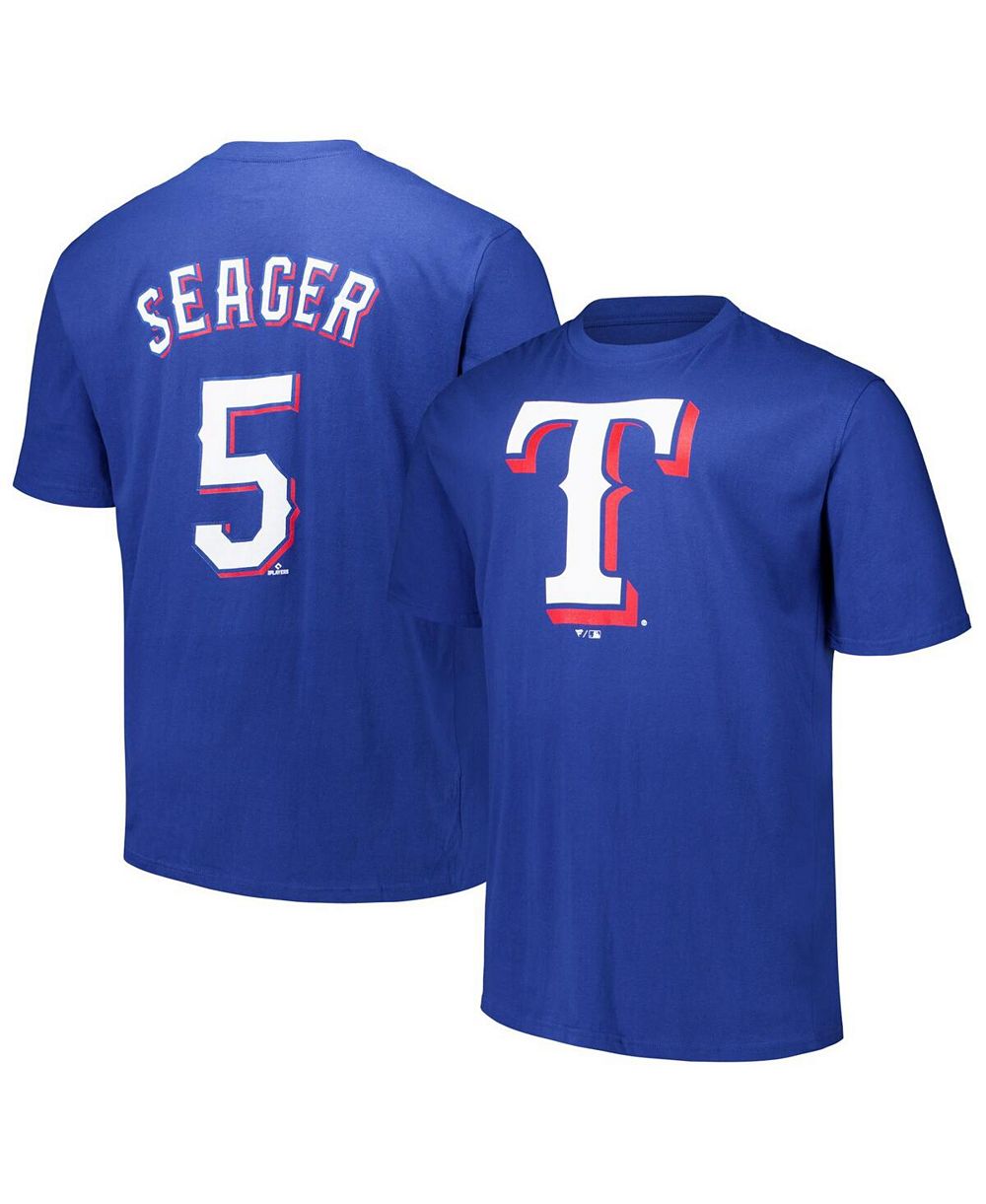 Fanatics Мужская футболка Corey Seager Royal Texas Rangers Big & Tall Name & Number