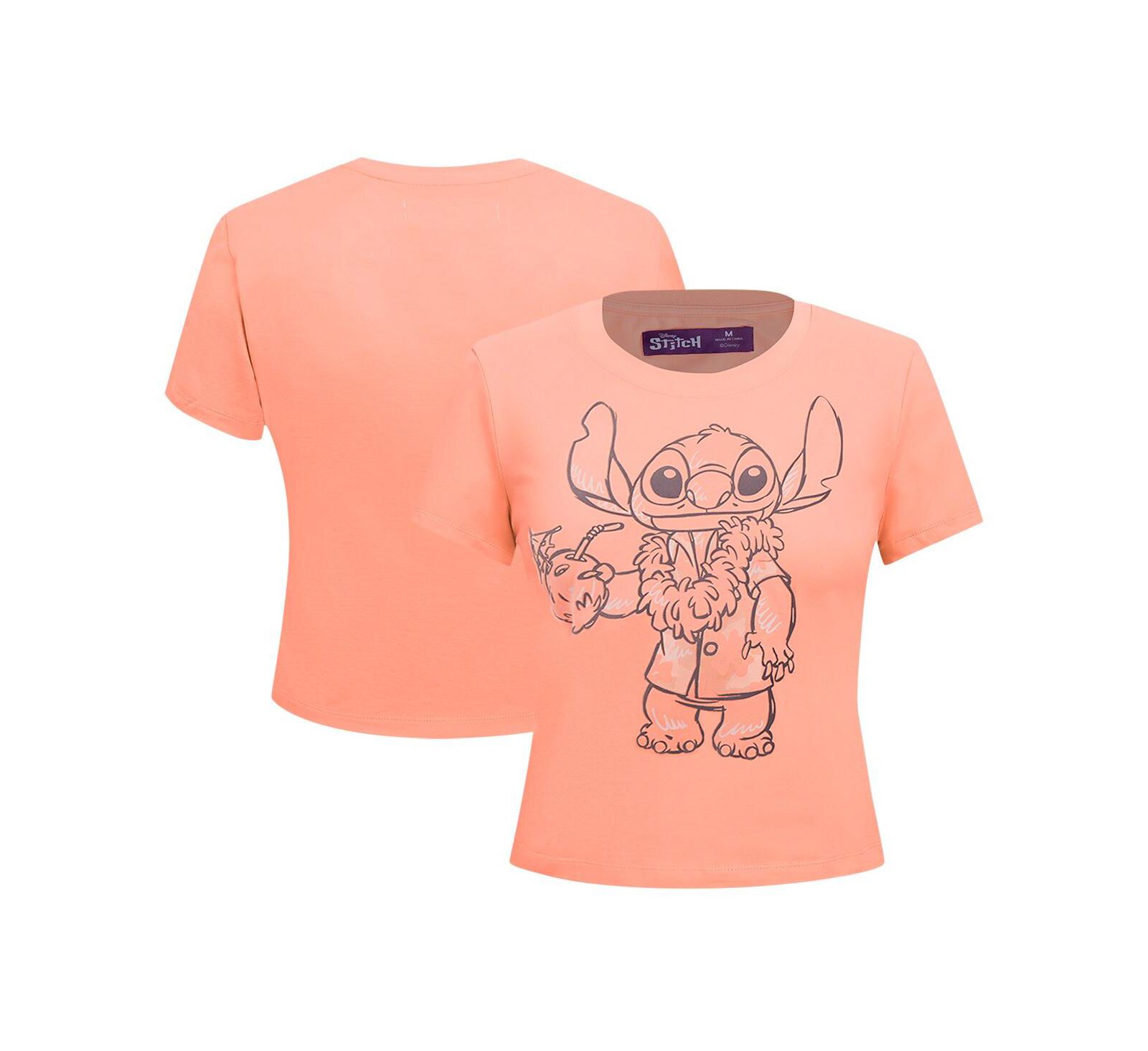 Женская футболка Freeze Max Coral Lilo and Stitch Vacation Baby Doll