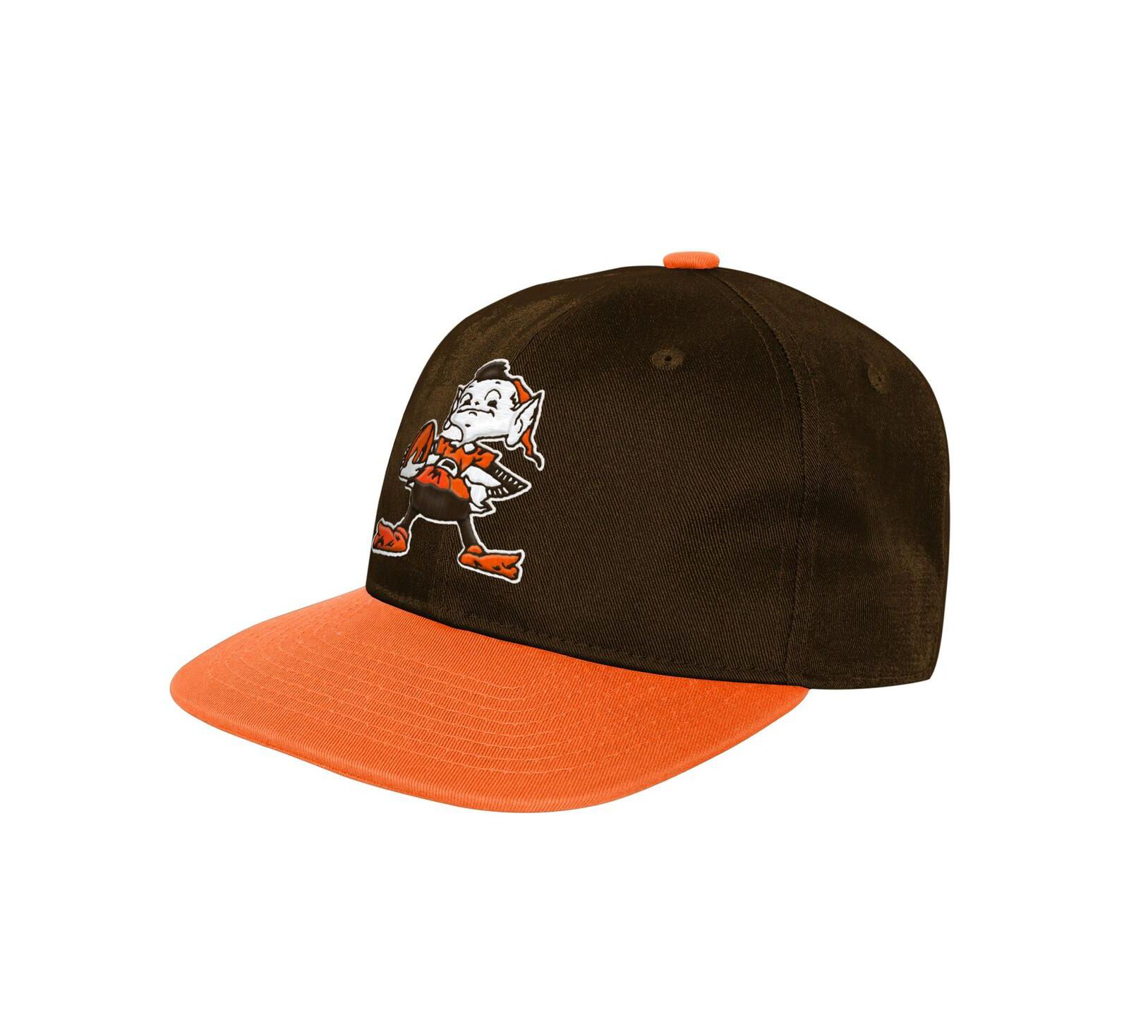 Outerstuff детская коричневая кепка Cleveland Browns True Retro регулируемая