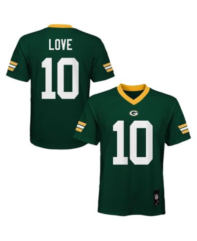 Детская джерси Outerstuff Preschool Jordan Love Green Bay Packers Replica Player