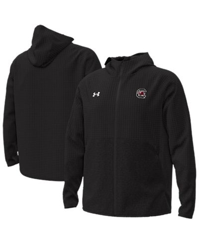 Under Armour Мужская куртка South Carolina Gamecocks Unstoppable Raglan, черная