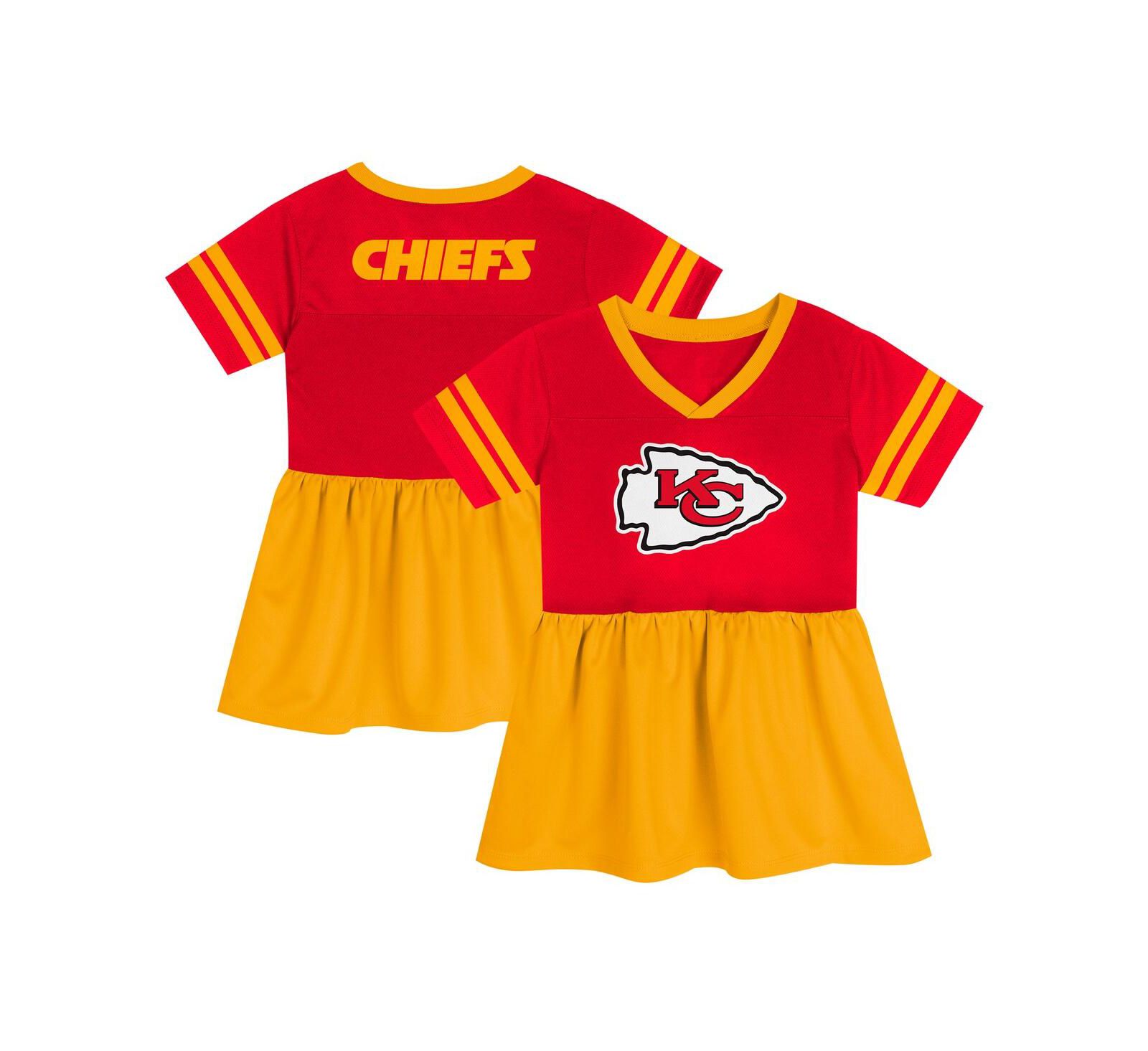 Детское платье Outerstuff Girls Kansas City Chiefs Stadium Lights Fashion Jersey
