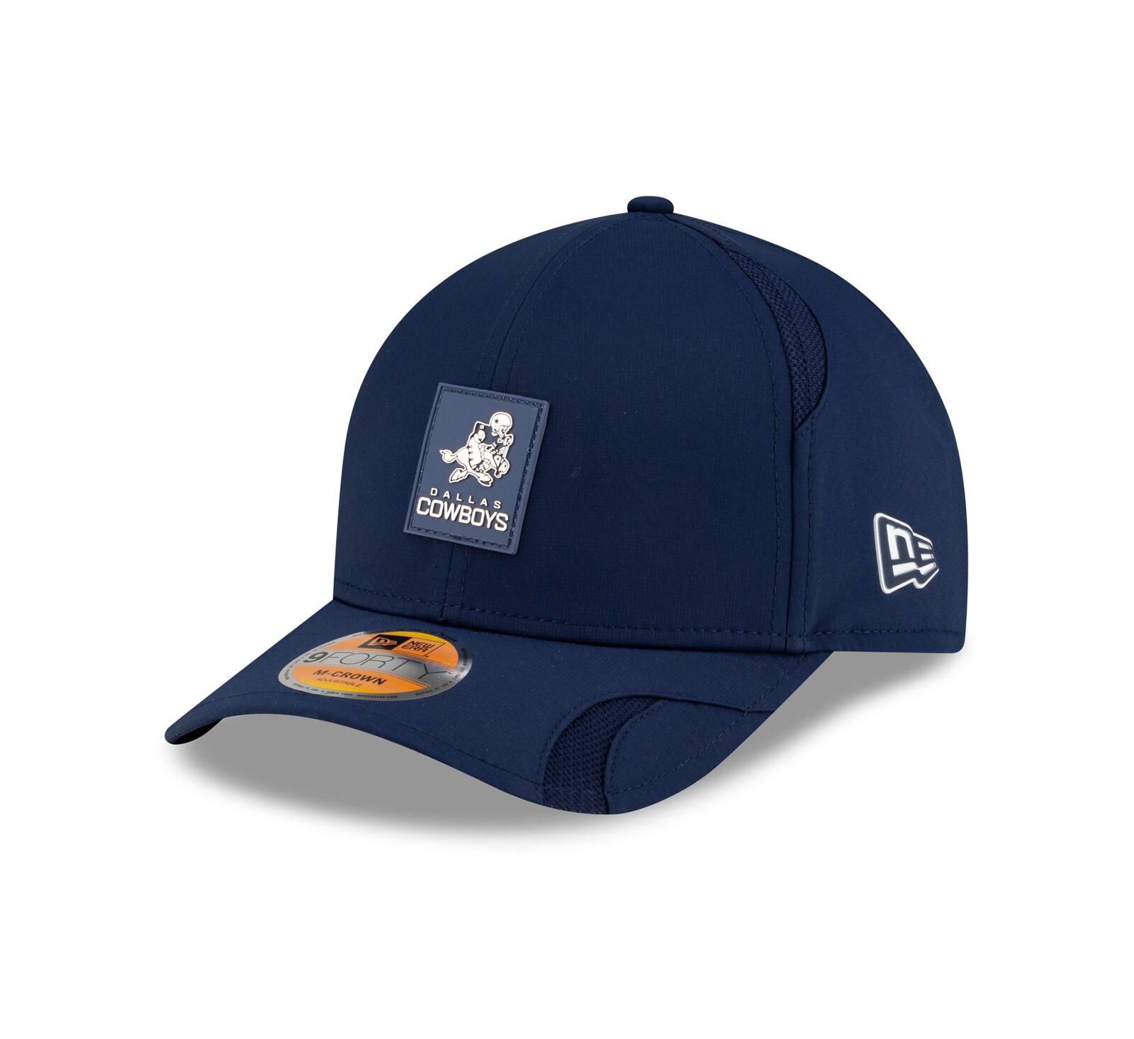 Мужская кепка New Era Dallas Cowboys 2025 Sideline Throwback M-Crown 9FORTY Adjustable