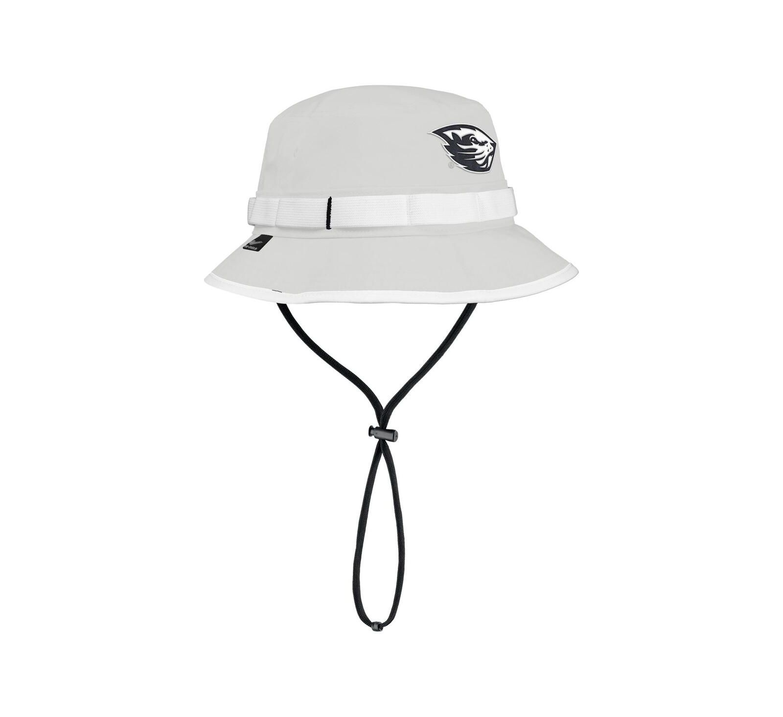 Nike Мужская кепка Nike Gray Oregon State Beavers 2025 On-Field Boonie Performance Bucket Hat