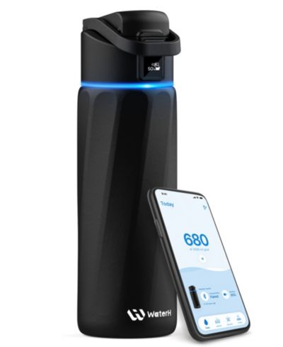 WaterH 24 oz. Insulated Smart Water Bottle with Hydration Tracking