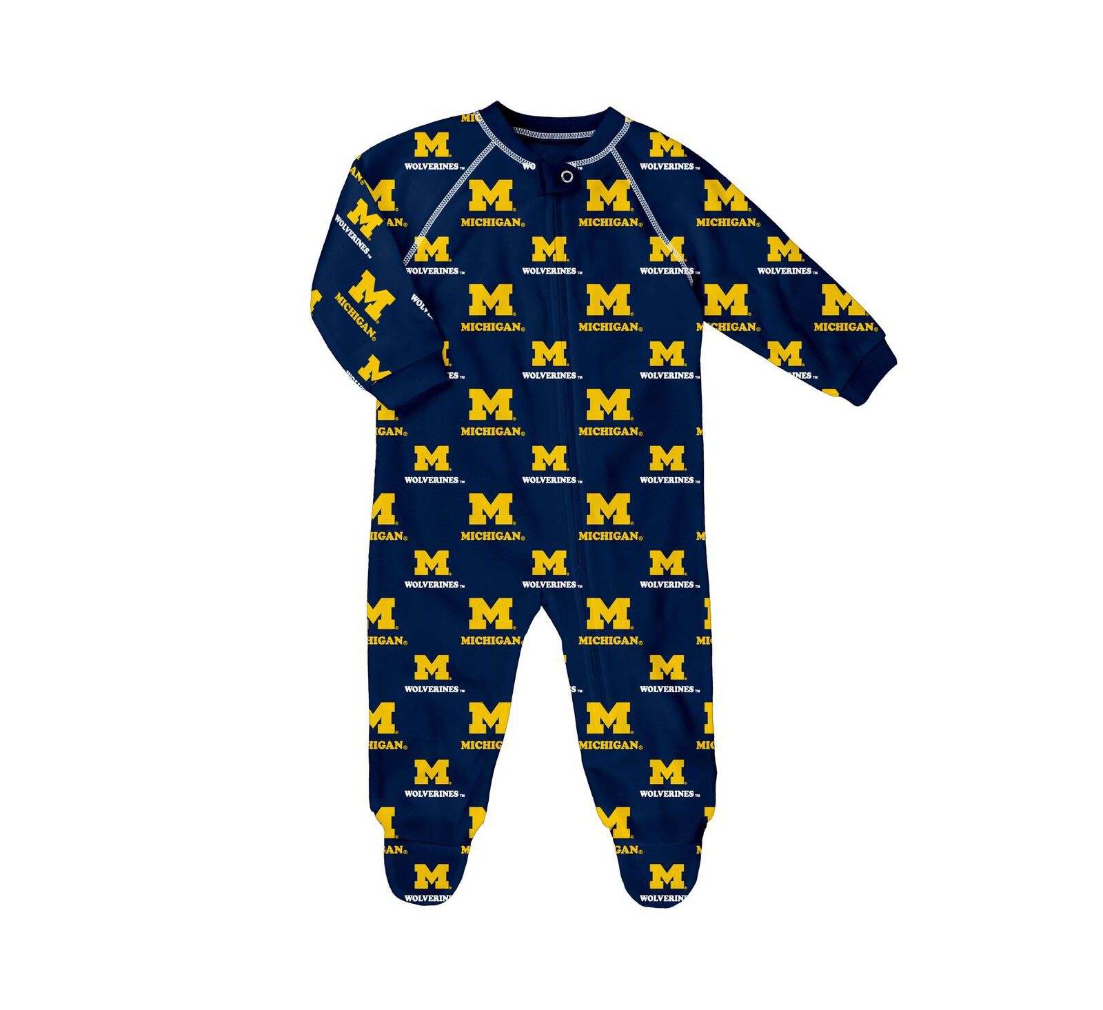 Outerstuff Детский комбинезон с принтом Michigan Wolverines Raglan Full-zip