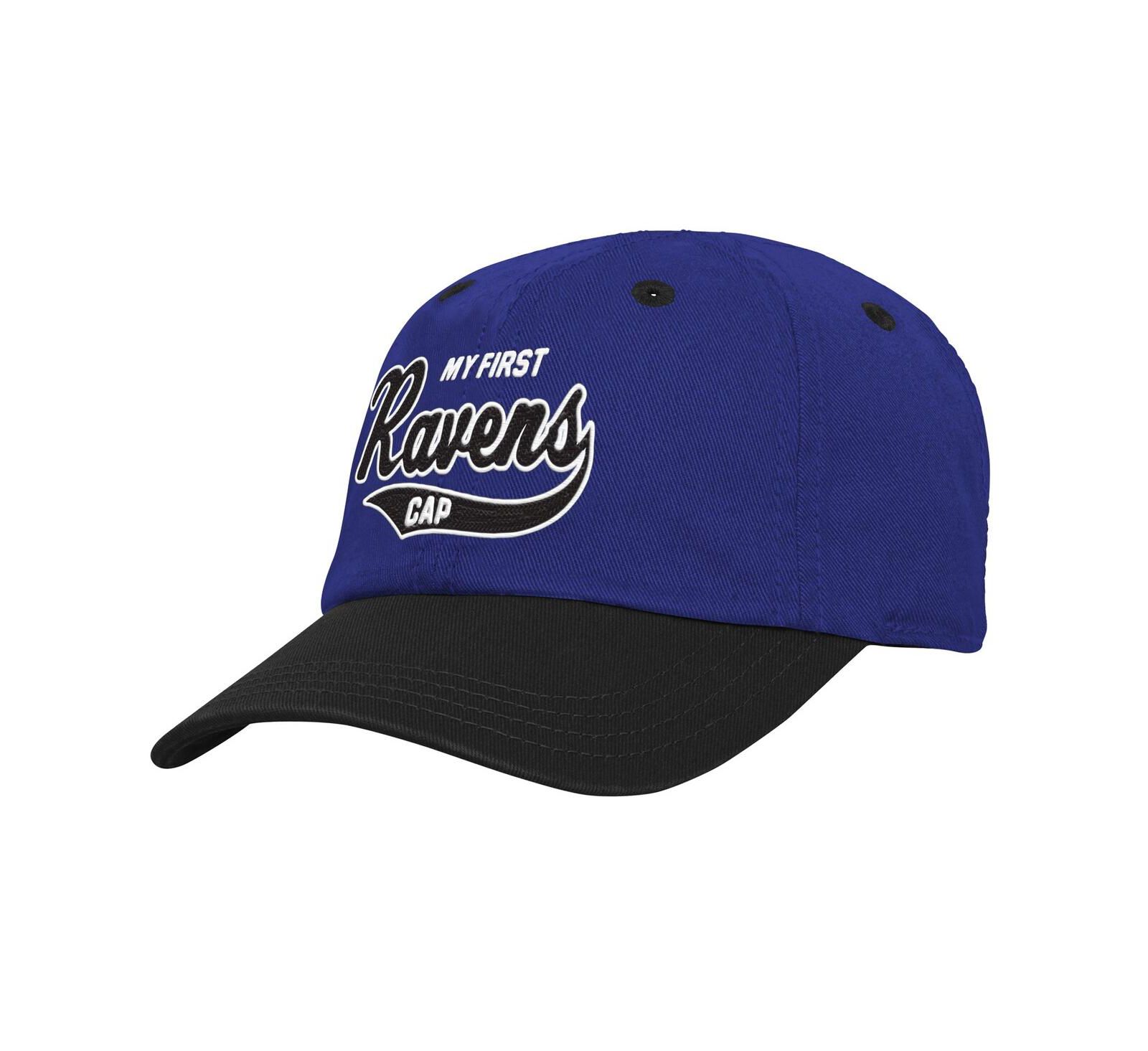 Детская гибкая кепка Outerstuff Baltimore Ravens My First Tail Sweep, фиолетово-черная