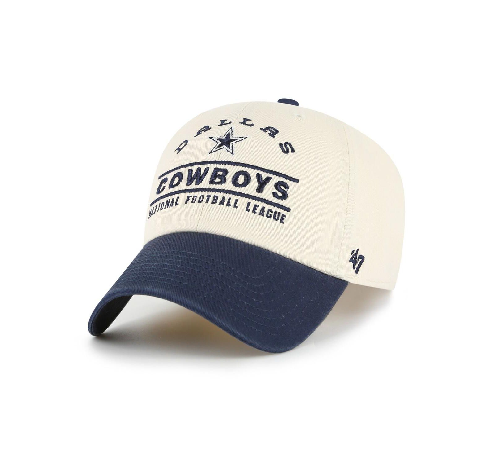 Мужская регулируемая кепка '47 Brand Dallas Cowboys Windham Clean Up
