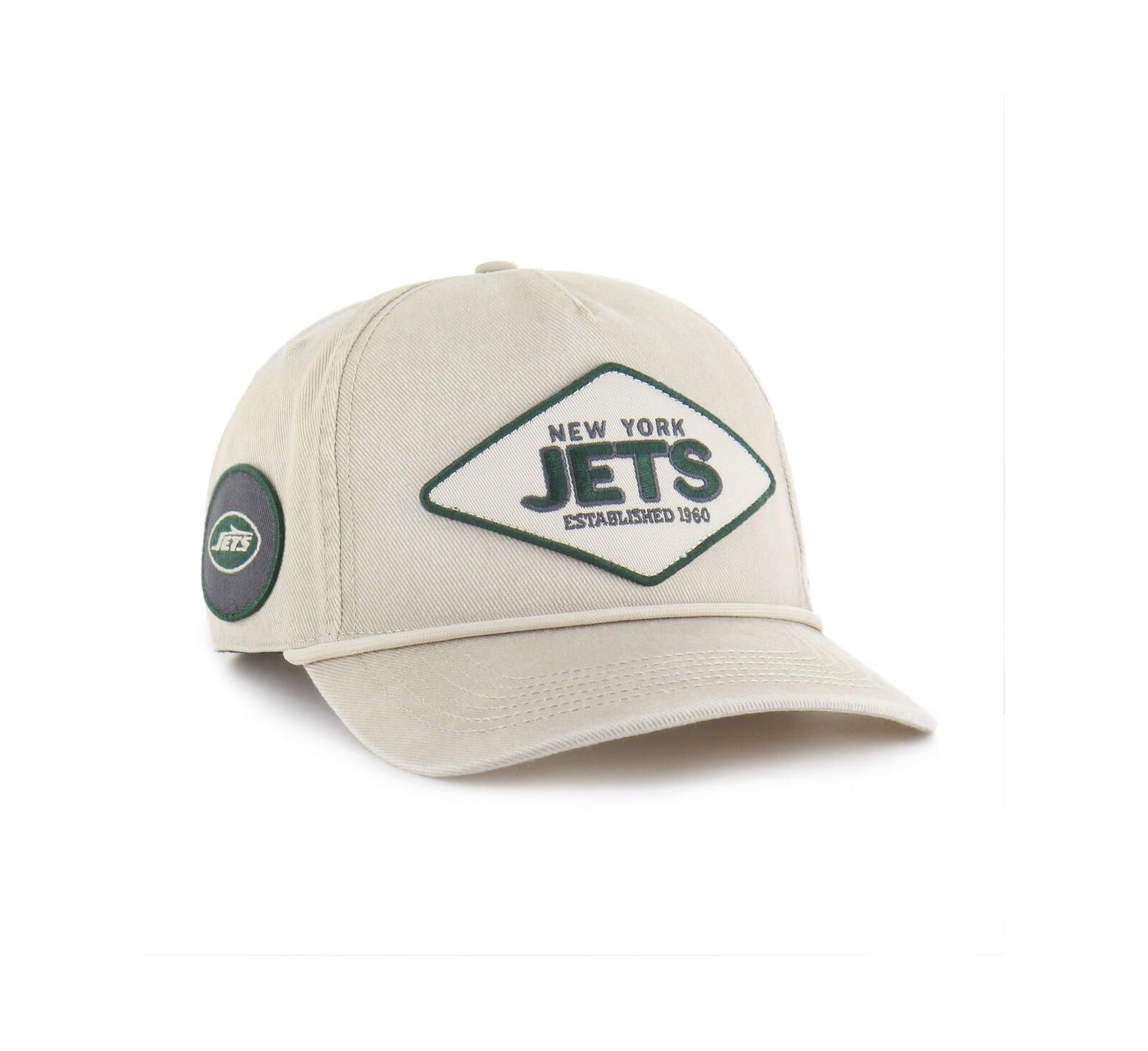 Мужская регулируемая кепка '47 Brand New York Jets Cairn Hitch, цвет Khaki