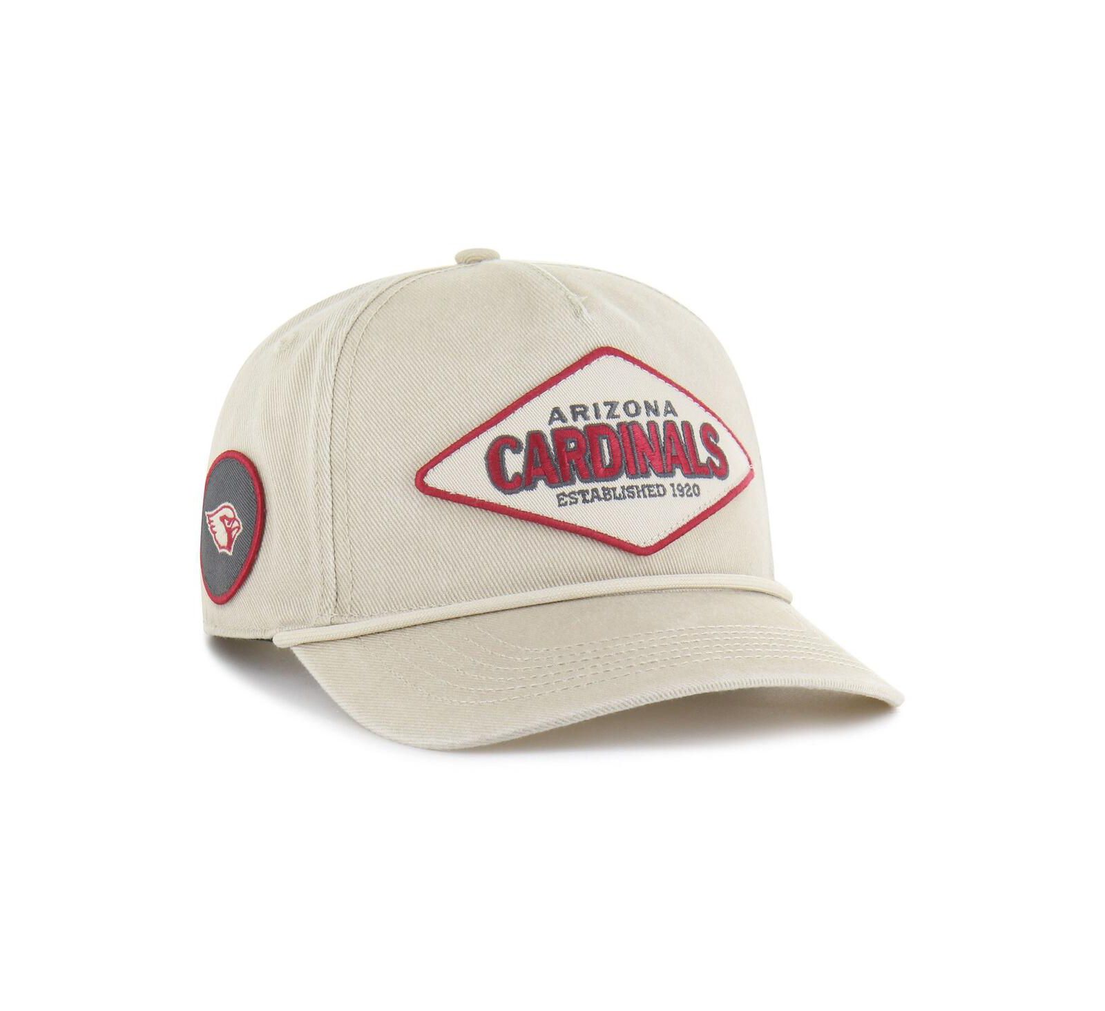 Мужская регулируемая кепка '47 Brand Khaki Arizona Cardinals Cairn Hitch Adjustable Hat