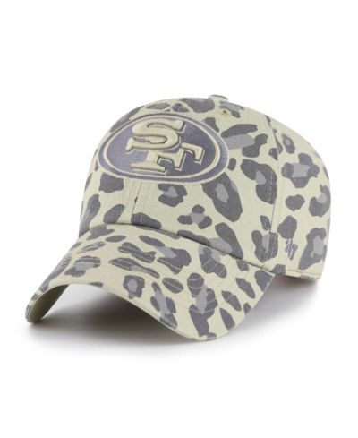 '47 Brand Женская кепка Bagheera Clean Up San Francisco 49ers Gray