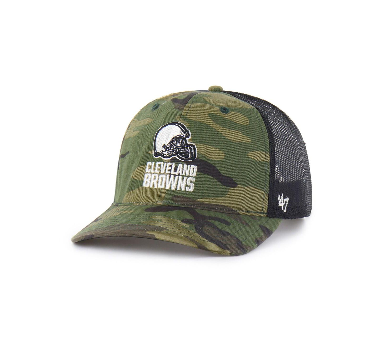 '47 Brand Мужская кепка Trucker Camo Cleveland Browns Adjustable