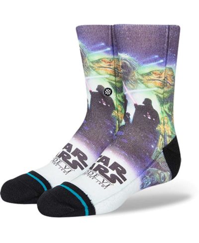 Stance Big Boys and Girls Navy Star Wars Return of the Jedi Crew Socks