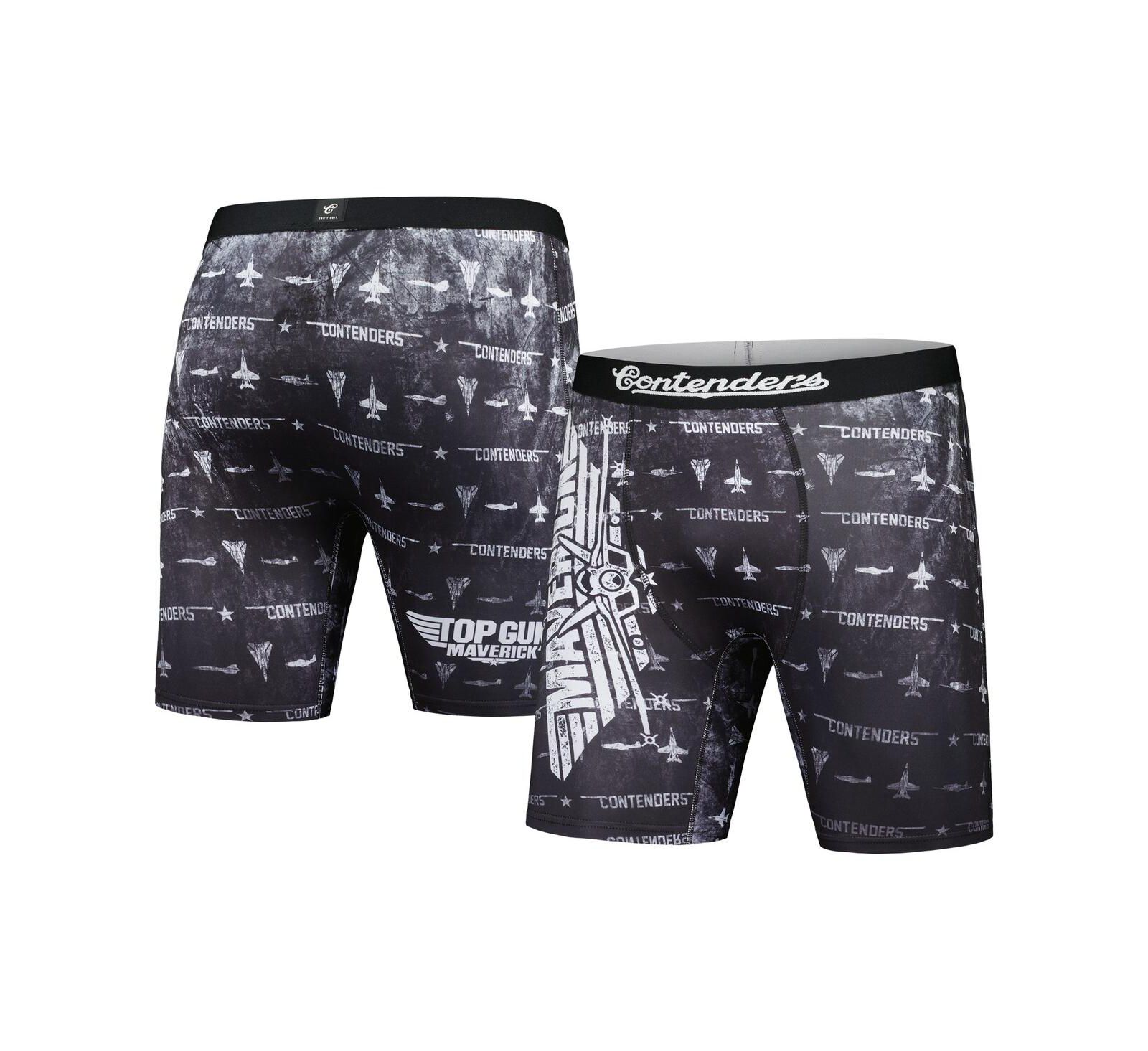 Contenders Clothing Men's Black Top Gun: Maverick Boxer Briefs