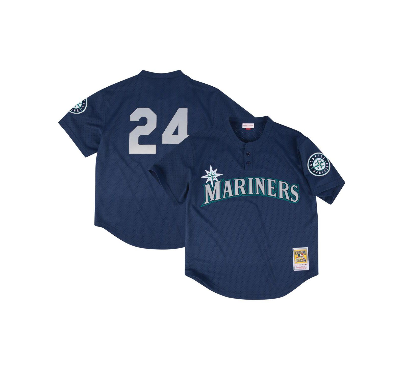 Мужская джерси Mitchell & Ness Seattle Mariners Cooperstown Collection