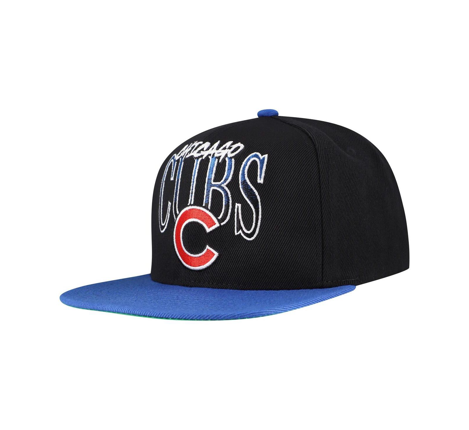 Мужская кепка Mitchell & Ness Chicago Cubs Rise Up Snapback, черная