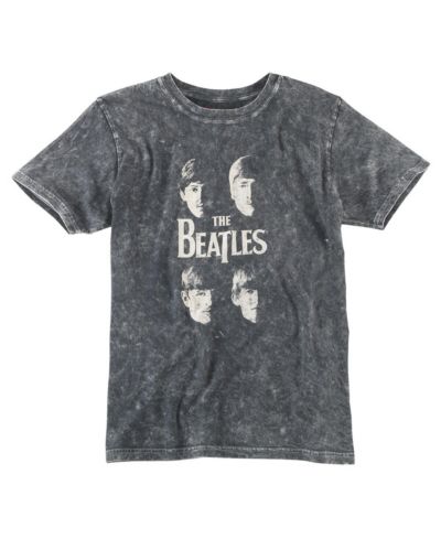 American Needle Мужская футболка The Beatles Mineral, черная