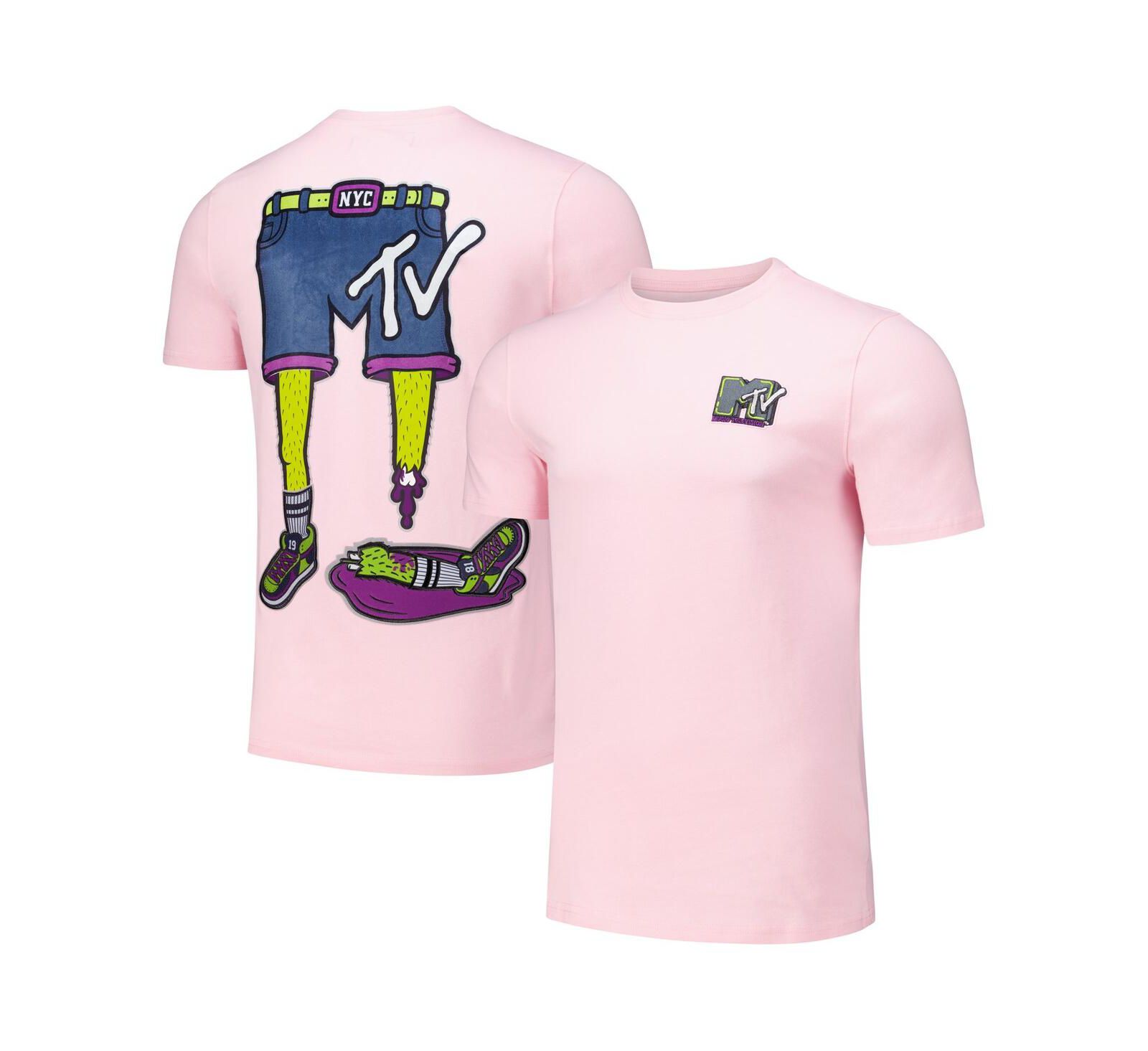 Мужская футболка Freeze Max Pink MTV Zombie Regular Fit