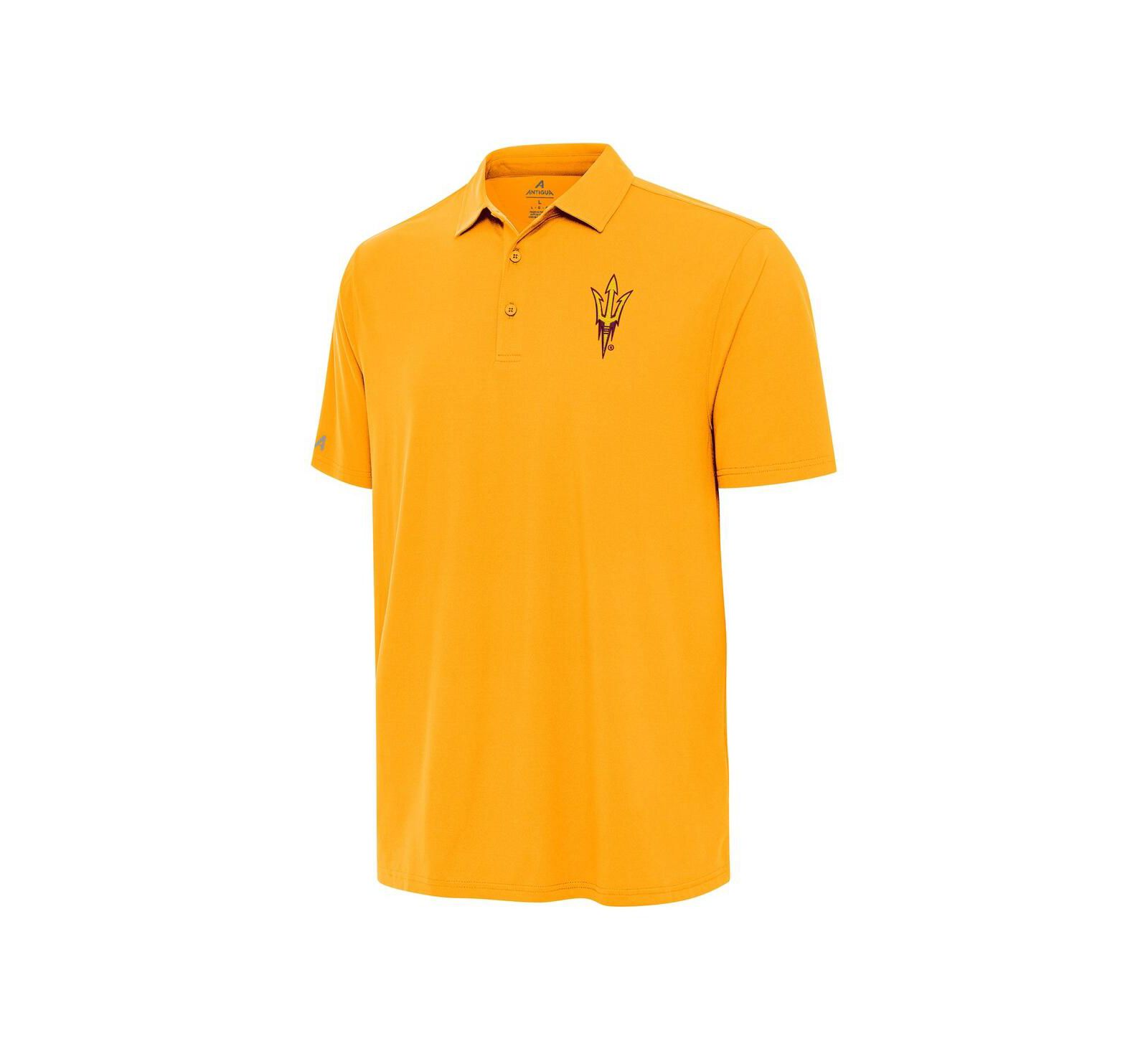 Поло рубашка Antigua Men's Gold Arizona State Sun Devils Era
