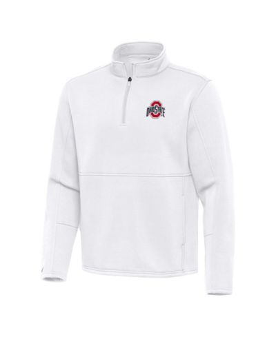 Мужская ветровка Antigua Ohio State Buckeyes Twist Quarter-Zip