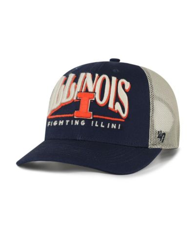 '47 Brand мужская кепка Trucker регулируемая, Illinois Fighting Illini Arid, темно-синяя