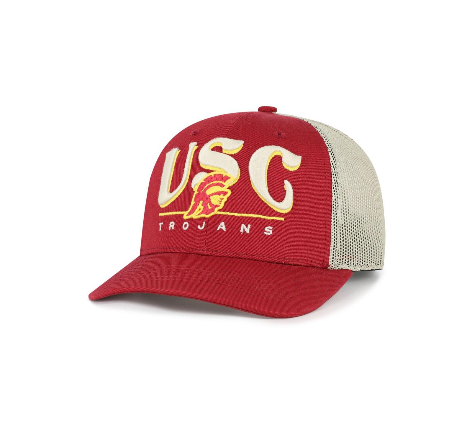 '47 Brand Мужская бейсболка USC Trojans Arid регулируемая