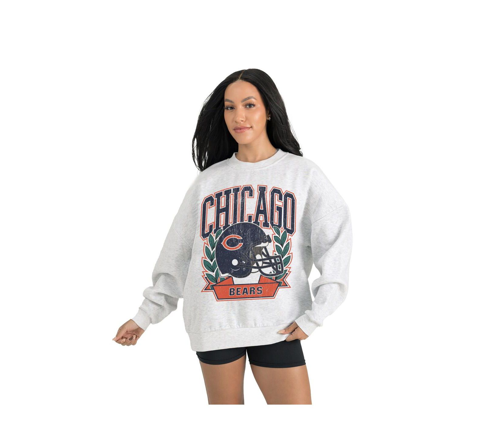 Gameday Couture Женский серый свитшот Chicago Bears Heritage Premium Fleece Pullover