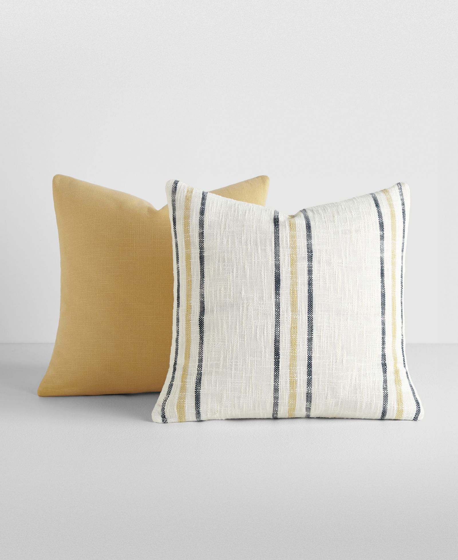 ienjoy Home Yarn-Dyed Patterns 2-Pack Decorative Pillows, 20" x 20"