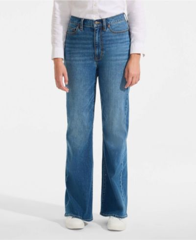 Джинсы Lands' End Women's Soft Denim High Rise Classic Flare
