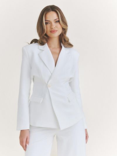 Six Stories Women's Asym Tailored Jacket