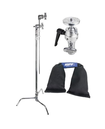 Kupo C-stand 40" Master с базой Turtle и мешком для груза 10 lbs